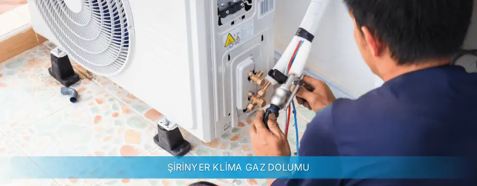 Şirinyer İlçemi Gree Klima Gaz Dolumu